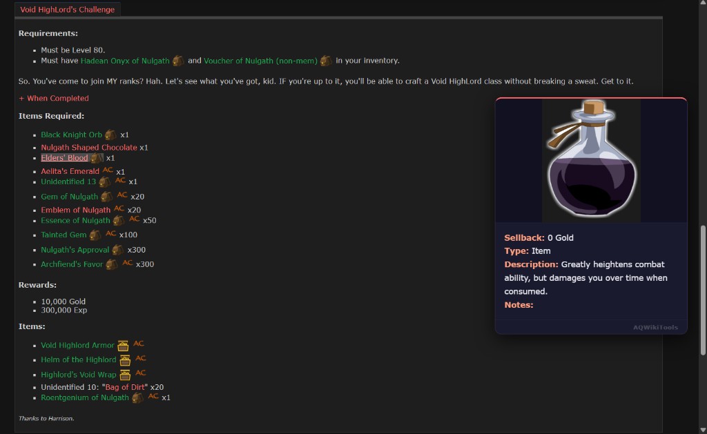 Dark Mode & Owned Items